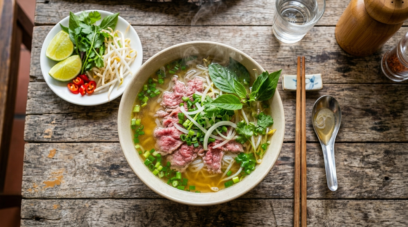 Phở Việt Nam - Tinh Hoa Ẩm Thực 🍌 onerror=