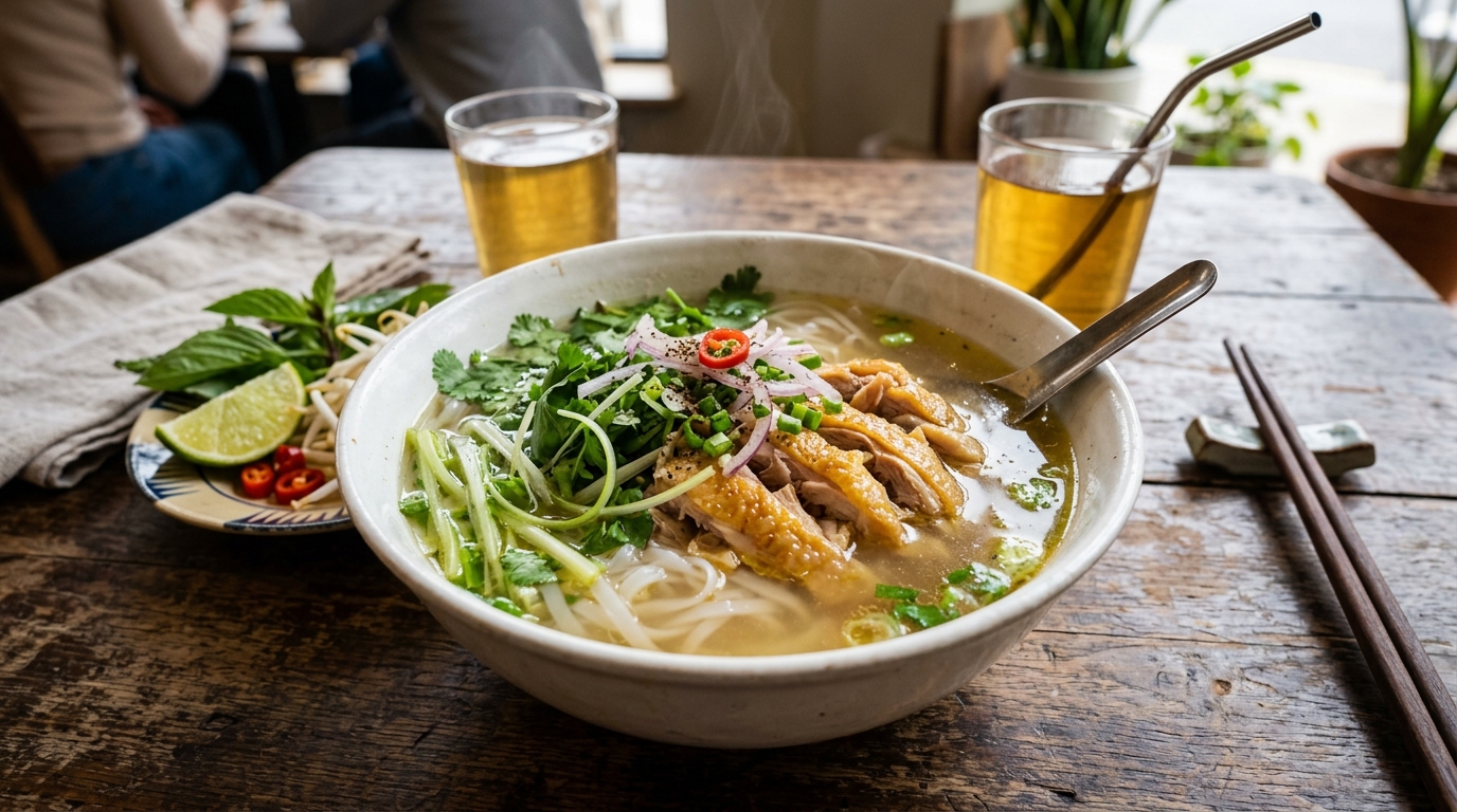 Phở gà ta - 